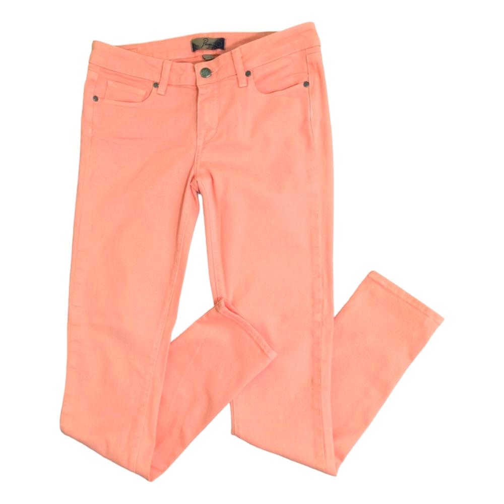 Paige Peg Super Skinny Mid rise skinny jeans sz 27